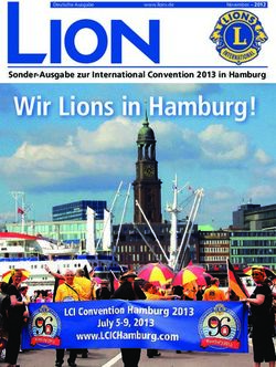 Wir Lions in Hamburg! - Sonder-Ausgabe zur International Convention 2013 in Hamburg - Lions Clubs International / Distrikt 122