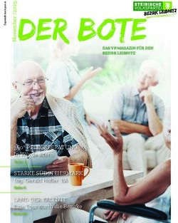 DER BOTE - 360 PFLEGEBERATUNG In Würde altern STARKE SÜDSTEIERMARK Ing. Gerald Holler, BA LAND DER TALENTE Eine Tour durch die Bezirke - Leibnitz