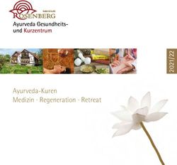Ayurveda-Kuren Medizin Regeneration Retreat