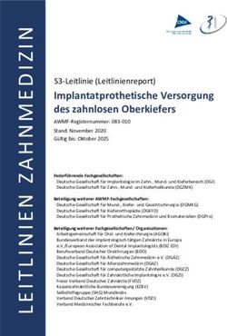 Implantatprothetische Versorgung des zahnlosen Oberkiefers - AWMF