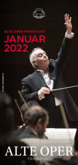 JANUAR 2022 ALTE OPER FRANKFURT