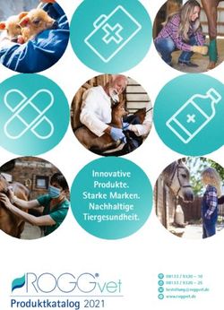 Produktkatalog 2021 - Innovative Produkte. Starke Marken. Nachhaltige Tiergesundheit - ROGGvet