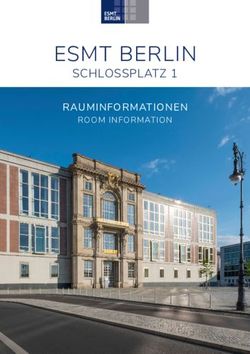 ESMT BERLIN SCHLOSSPLATZ 1 - RAUMINFORMATIONEN - Schlossplatz