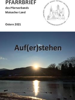 PFARRBRIEF des Pfarrverbands Maisacher Land Ostern 2021