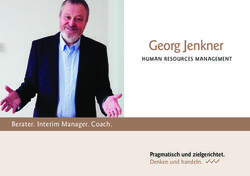 Berater. Interim Manager. Coach - Pragmatisch und zielgerichtet. Denken und handeln.