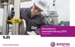 Aktualisierte Umwelterkl&auml;rung 2016 - Standort Witten - Emas