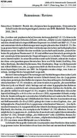 Rezensionen / Reviews - Ingenta Connect