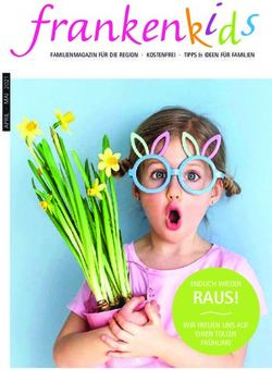 RAUS! ENDLICH WIEDER WIR FREUEN UNS AUF EINEN TOLLEN FRÜHLING - FAMILIENMAGAZIN FÜR DIE REGION KOSTENFREI TIPPS & IDEEN FÜR FAMILIEN - frankenkids