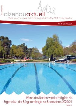 Wenn das Baden wieder m&ouml;glich ist: Ergebnisse der B&uuml;rgerumfrage zur Badesaison 2020/21 - Nr. 4 26.02.2021