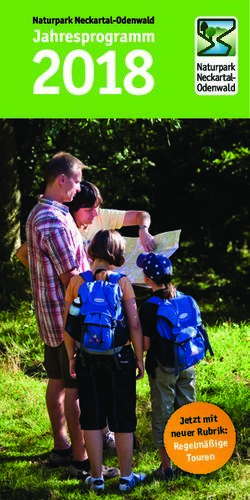 Jetzt mit neuer Rubrik: Regelm&auml;&szlig;ige Touren - Naturpark Neckartal ...
