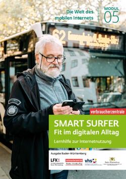 SMART SURFER Fit im digitalen Alltag Lernhilfe zur Internetnutzung - mobilen Internets 05 - LFK