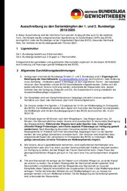 Ausschreibung zu den Serienk&auml;mpfen der 1. und 2. Bundesliga 2019/2020 - German Weightlifting