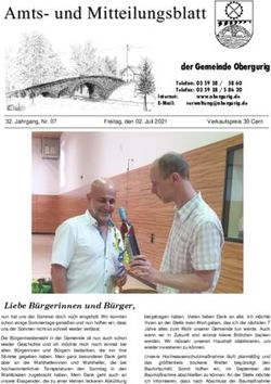 AAmmttss-uunndd MMiitttteeiilluunnggssbbllaatttt - Amts- und Mitteilungsblatt