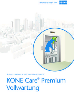 Kone care premium vollwartung - KomplettService f&uuml;r Aufz&uuml;ge und rolltreppen