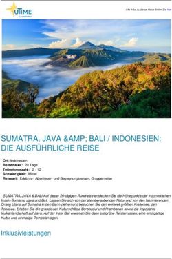SUMATRA, JAVA &AMP; BALI / INDONESIEN: DIE AUSF&Uuml;HRLICHE REISE - uTime