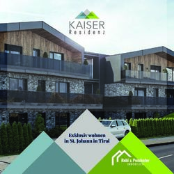 Exklusiv wohnen in St. Johann in Tirol - Rebl & Penzkofer ...