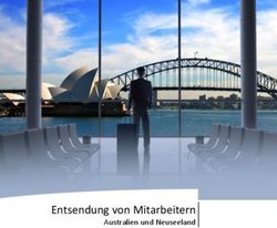 Entsendung von Mitarbeitern - Australien und Neuseeland