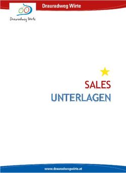 SALES UNTERLAGEN - Drauradweg Wirte