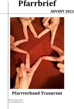 Pfarrbrief - Pfarrverband Traunreut - ADVENT 2021