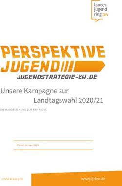 Unsere Kampagne zur Landtagswahl 2020/21 - www.ljrbw.de - beim ...