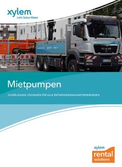 Mietpumpen ZUVERL&Auml;SSIGE L&Ouml;SUNGEN F&Uuml;R ALLE ENTW&Auml;SSERUNGSANFORDERUNGEN - Xylem
