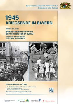 1945 KRIEGSENDE IN BAYERN - Bayerisches Staatsministerium für ...