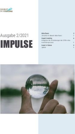 IMPULSE Ausgabe 2/2021 - Invest in Visions