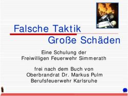 Falsche Taktik Gro&szlig;e Sch&auml;den - Eine Schulung der Freiwilligen Feuerwehr Simmerath frei nach dem Buch von Oberbrandrat Dr. Markus Pulm ...