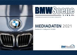 MEDIADATEN 2021 - BMW SCENE LIVE Magazin