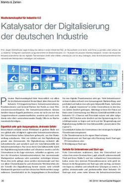 Katalysator der Digitalisierung der deutschen Industrie