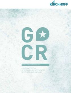 CORPORATE SOCIAL RESPONSIBILITY-WETTBEWERB DER DAX 30 UNTERNEHMEN