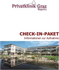 CHECK-IN-PAKET Informationen zur Aufnahme