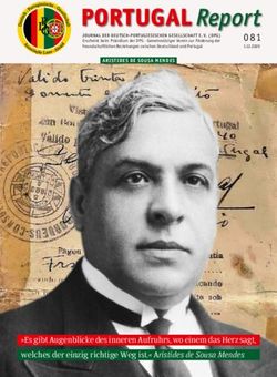 PORTUGAL Report - Deutsch-Portugiesische Gesellschaft eV