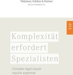 Komplexit&auml;t erfordert Spezialisten - Complex legal issues require expertise - Th&uuml;mmel, Sch&uuml;tze & Partner