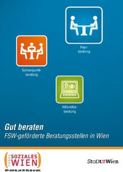 Gut beraten FSW-geförderte Beratungsstellen in Wien - Peer-beratung Schwerpunkt-Fonds Soziales Wien