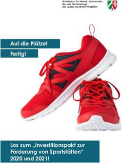 Auf die Plätze! Fertig! - Los zum "Investitionspakt zur Förderung von Sportstätten" 2020 und 2021!