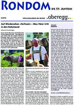 Rondom de St. Anton 6/2016 - Kanton Appenzell Innerrhoden
