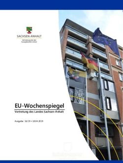 EU-Wochenspiegel Vertretung des Landes Sachsen-Anhalt - Europa Sachsen-Anhalt