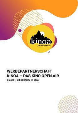 WERBEPARTNERSCHAFT KINOA - DAS KINO OPEN AIR 05.08 - 28.08.2022 in Chur