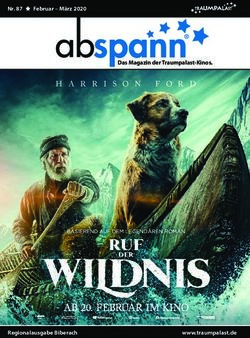 HARRISON FORD Nr.87 Februar-M&auml;rz2020 - Traumpalast ...