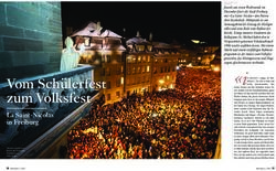 Vom Sch&uuml;lerfest zum Volksfest - La Saint-Nicolas in Freiburg