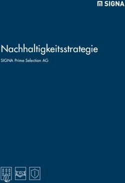 Nachhaltigkeitsstrategie - SIGNA Prime Selection AG