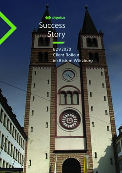 Success Story EDV2020 - Client Rollout im Bistum W&uuml;rzburg - digatus