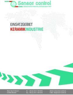 KeraMikinDUStrie EINSATZGEBIET - Robert-Bosch-Stra&szlig;e 5 D-56566 Neuwied - Sensor Control