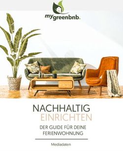 NACHHALTIG EINRICHTEN - DER GUIDE F&Uuml;R DEINE FERIENWOHNUNG Mediadaten - mygreenbnb