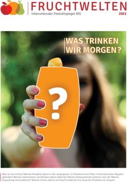 WAS TRINKEN WIR MORGEN ? - Flüssiges Obst