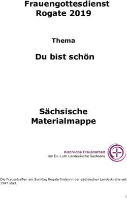 Frauengottesdienst Rogate 2019 Du bist schön Sächsische Materialmappe - Thema - Die Frauentreffen am Sonntag Rogate finden in der sächsischen ...