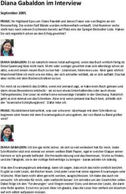 Diana Gabaldon im Interview