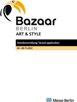 ART & STYLE Standanmeldung / Stand application 02.-06.11.2022 - Bazaar Berlin