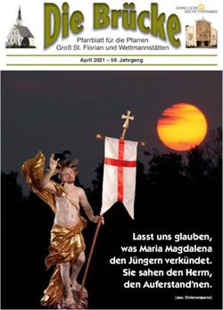Lasst uns glauben, was Maria Magdalena den J&uuml;ngern verk&uuml;ndet. Sie sahen den Herrn, den Auferstand'nen - Pfarrblatt f&uuml;r die Pfarren Gro&szlig; St ...